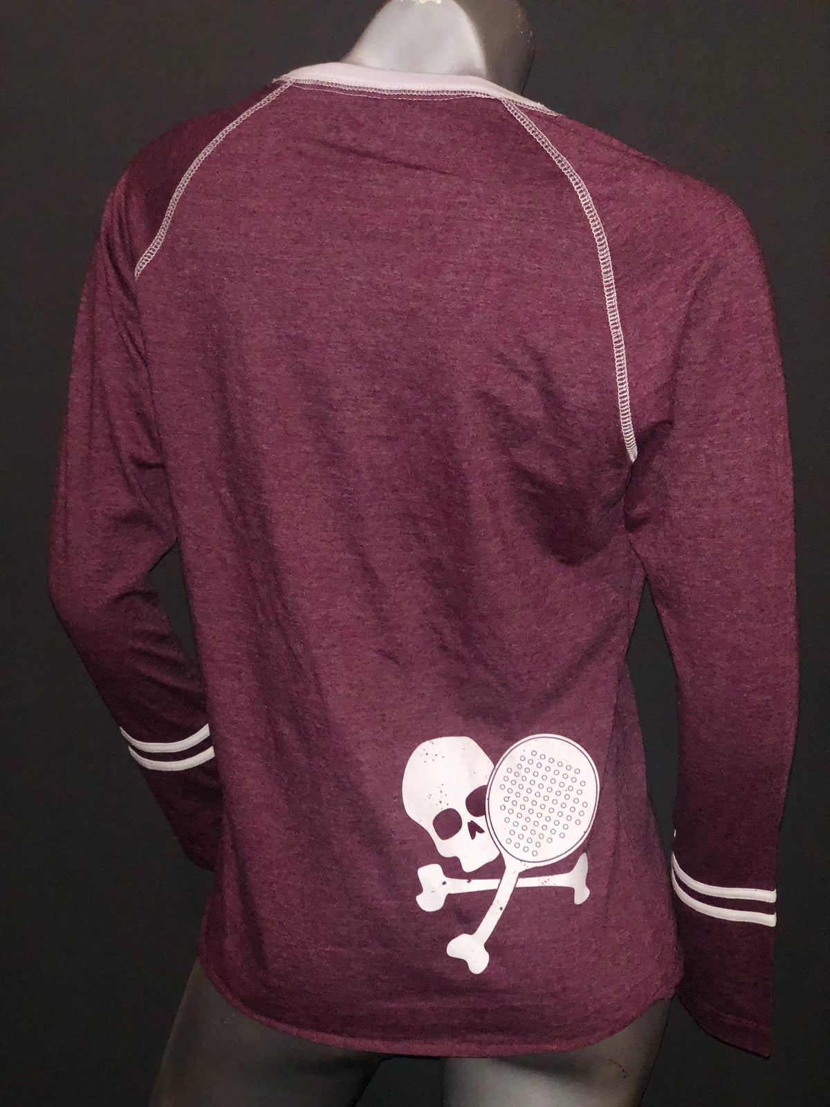 SALE - MIDNIGHT MAROON PADDLE BACK RINGER