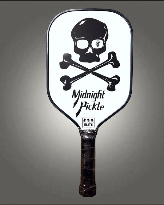 NEW 2026 Midnight ELITE - Honeycomb Core Pickle Paddle - White
