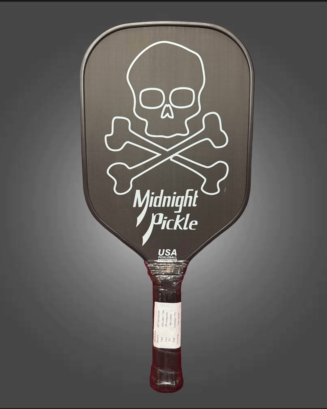 NEW 2026 Midnight ELITE - Honeycomb Core Pickle Paddle - Black